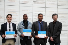 ELCE Bronze Prize, SENSOR BASED REMOTE CONTROL OF MACHINING SYSTEMS, A. Bradau, S. Garuba, R.Gordon, D, Androutsos.