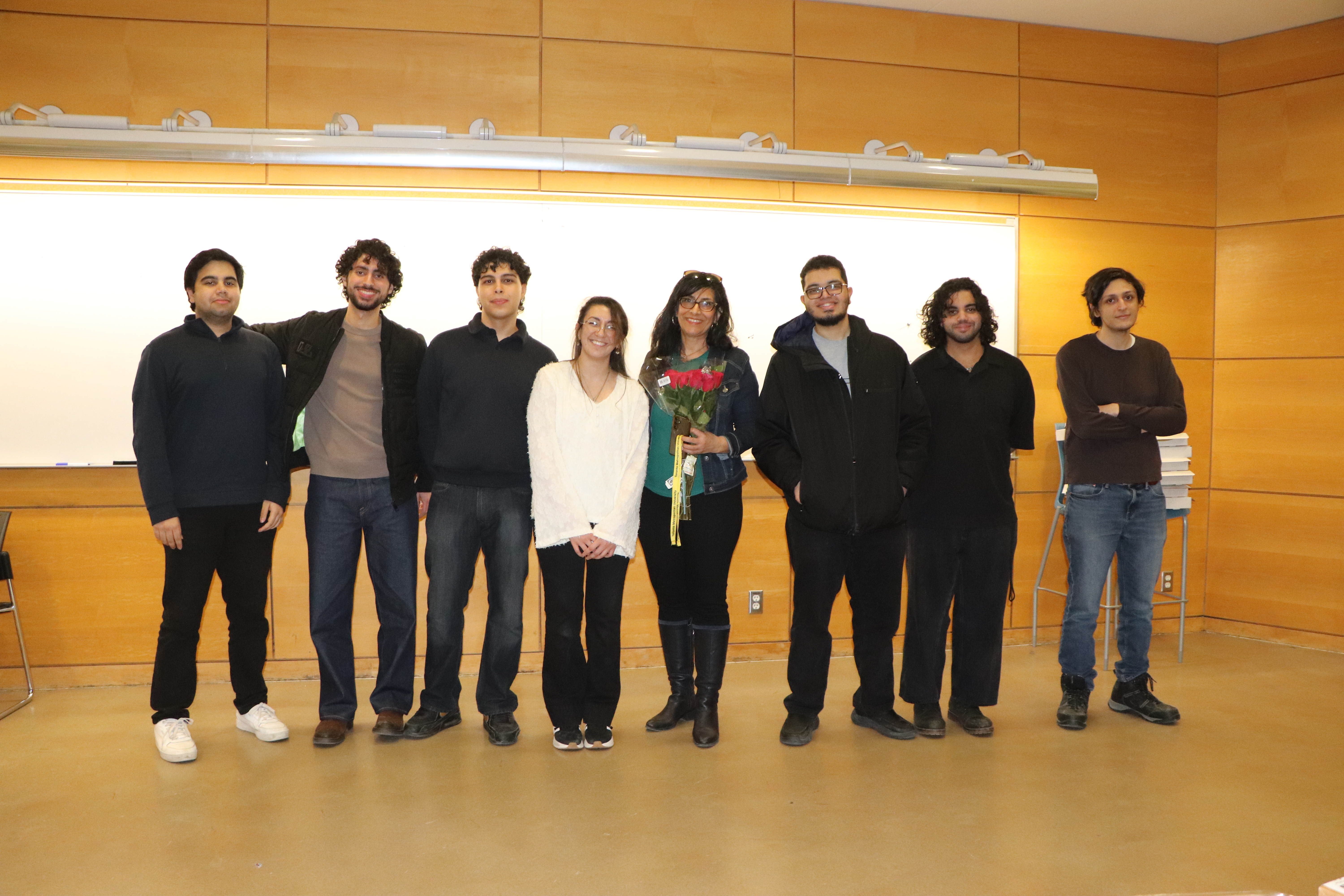 ECEC executive team with Dr. Beheshti
